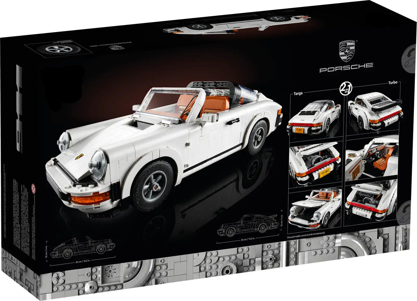 Technic Porsche 911 Retro | Precision-Built Sports Car Model