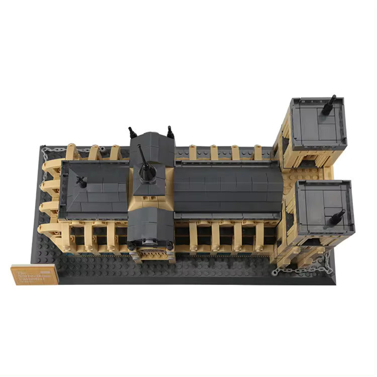 Notre Dame Cathedrale Building Block