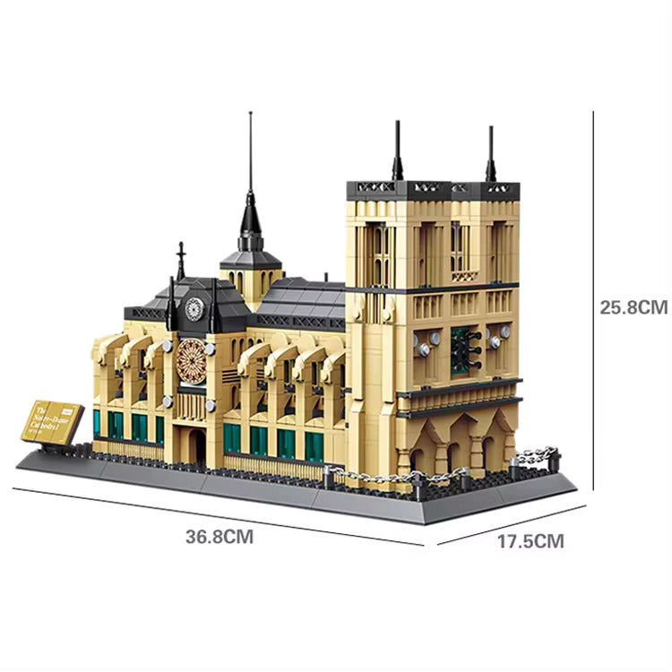 Notre Dame Cathedrale Building Block