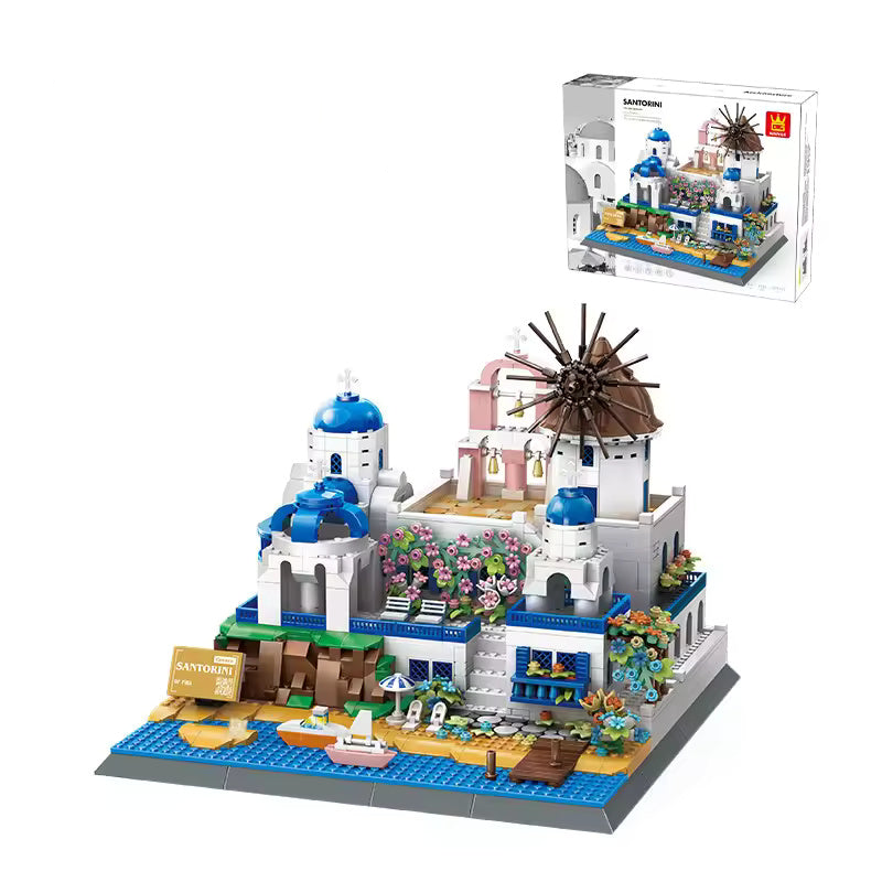 Greek Santorini Building Block