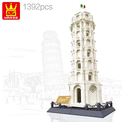 Leaning Tower Of Piza Building Block