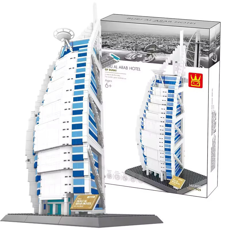 Dubai Burj Al Arab Building Block