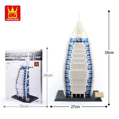 Dubai Burj Al Arab Building Block