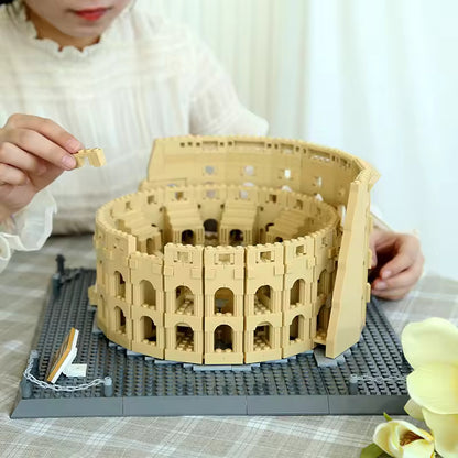 Colosseum of Rome Building Block