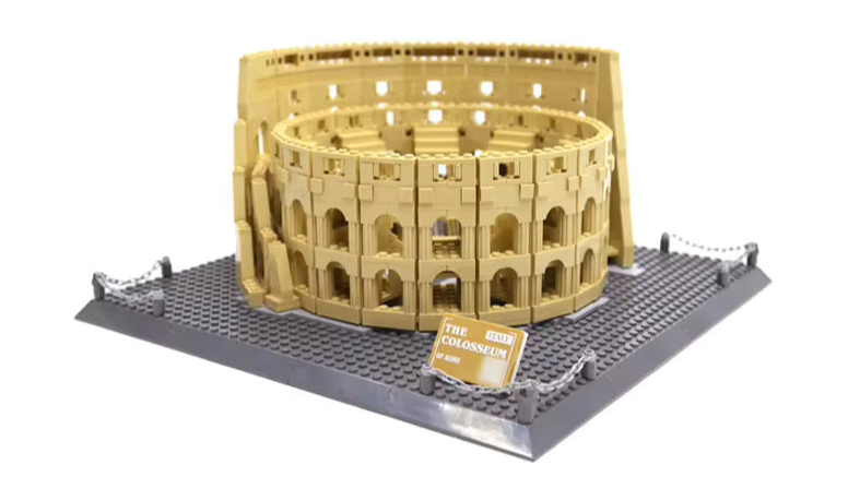 Colosseum of Rome Building Block