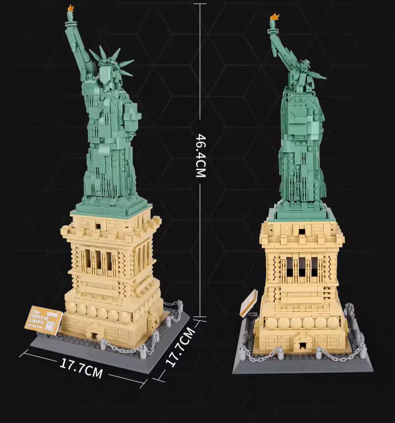 Statue Of Liberty Building Block